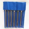 Vástago hexagonal de tres puntas broca plana para carpintería traje abridor de agujeros para carpintería broca plana punzón para agujeros en tablero de madera herramientas de ferretería