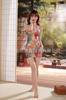 Saia Sexy Decote V Profundo Verão Fresco Praia Roupa de Banho Sem Costas Paixão Perspectiva Sexo Roupa Íntima Atacado Cabelo