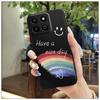 Para Huawei Glory Play 60 Plus Capa de Celular Feminino Casal Engraçado Homens e Mulheres Desenho Animado Novo Criativo Vermelho
