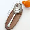 Colher para Ovo de Ganso de Aço Inoxidável 304, Colher de Servir, Colher de Sopa Grande Doméstica com Cabo Longo, Escumadeira, Colher de Servir de Cozinha, Colher para Ovo de Ganso 304