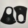 Mascarilla de Esponja Estéreo 3D de Doble Capa de Poliuretano Lavable y Reutilizable Mascarilla de Esponja Negra a Prueba de Polvo con Válvula