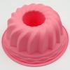 Em estoque atacado único grande furacão forma de bolo de silicone grande assadeira resistente a altas temperaturas forno de micro-ondas aplicável