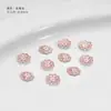 Folheado a ouro 18K suporte de flor oco tampa de flor porta-contas acessórios pulseira de miçangas DIY feita à mão espaçador material para joias de ouvido