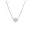Colar de Pérolas Barrocas Emanco Feminino Aliexpress Amazon Casual Aço Inoxidável Corrente Clavicular Colar de Aço Titânio