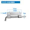 CL225 con bisagra de resorte industrial de acero inoxidable 304 Huashun Perno equipo de gabinete eléctrico bisagra oculta invisible gabinete de puerta