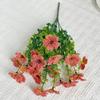 Flores Artificiales listas para usar del Fabricante Eucalipto Violeta Amazon Cruce de Fronteras Más Vendido Ramo de Flores Artificiales Decoración de Flores de Malla