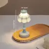 Lámpara de Mesa Pequeña Creativa Retro Luz de Noche de Mesita de Noche de Dormitorio Lámpara de Mesa Pequeña de Escritorio Luz Ambiental Decorativa Regalo de Cumpleaños