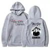 Sudadera con capucha 2025 The Vampire Diaries para mujer, moderna y única, sudadera con capucha, top casual para exteriores, suelto, de manga larga