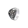 Anillo Pixiu 3D Original para Hombre, Anillo Minimalista Moderno y Único para Dedo Índice de Unicornio, Anillo de Moda y Creativo que Atrae la Riqueza