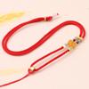 Cordón para collar de cera de abeja tejido DIY hebilla de seguridad dorada ajuste cuerda para el cuello de hombres y mujeres cuerda para joyas de jade venta al por mayor