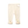 Calça legging fina infantil para bebês meninas primavera e outono, nova calça elástica estilosa 2933