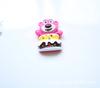 Serie Oso Fresa de Dibujos Animados Accesorios de Resina diy Accesorios para Carcasa de Teléfono Caja de Almacenamiento Pegatinas para Refrigerador Accesorios para el Cabello Venta al por Mayor
