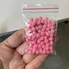 Mini pompón de alta elasticidad de 0.5 cm, decoración de muñeco de ganchillo DIY, pompón de trasero de conejo