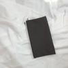 Monedero DIY de Color Sólido Simple Creativo Lindo Bolsa Lisa para Monedas Bolsa para Llaves y Teléfono Bolsa de Lona en Blanco de Mano