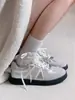 Zapatillas Deportivas para Mujer Color Plateado Estilo Alemán, Zapatillas de Running Casual Deportivas de Nicho para Primavera Estilo Japonés, Zapatos Estudiantiles Estilo Universitario para Primavera y Verano
