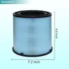 Filtro compatible con Amazon AIRTOK AP1001 para purificador de aire, filtro de carbón activado para eliminación de formaldehído y eliminación de olores