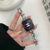 Adequado para Applewatch10 novo relógio de alta qualidade de metal oco com pulseira feminina iwatchs9s8SE