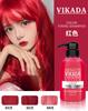 Vikada Color Shampoo Azul Gris Cuidado Shampoo Fijador Protección de Color Acondicionador Champú Morado