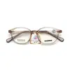 L8141 Montura de Gafas Redonda Estilo Hospitalario Versión Coreana para Adolescentes y Niños, Montura de Gafas Antimiopía de Silicona al por Mayor