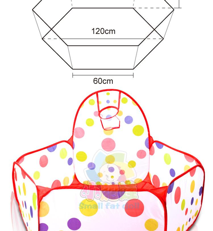 半圆投篮球池详情图4
