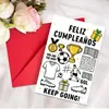 Paquete de Tarjetas de Felicitación con Sobre - Tema: Bol Nuevo de Evento Deportivo Mundial de Fútbol - Tarjeta de Agradecimiento de Cumpleaños