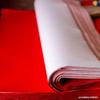 Papel rojo especial para bodas, papel bermellón, corte de papel grueso, tapa de pozo, pareados, suministros para bodas, papel de cara simple y doble al por mayor.