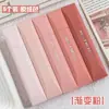 Set de cinta correctora tipo pluma color papel original, cinta correctora de alto diseño degradado para estudiantes, gran capacidad, cinta correctora silenciosa y suave