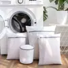 Conjunto de Sacos de Lavanderia de Malha Grossa e Fina Pronto para Uso, Saco de Lavagem Especial para Sutiã para Máquina de Lavar, Saco de Malha Antideformação