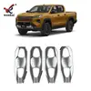 Aplicável a 26 modelos de Toyota Hilux Travo maçaneta externa modificada decoração puxador de porta proteção