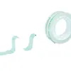 Cinta de papelería Deli 30011 Los estudiantes usan cinta pequeña transparente para rasgar cinta fina 12 mm * 14y cinta transparente