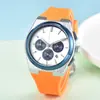 2025 Nuevo Reloj de Cuarzo Tianjia Multifuncional de 6 Pines con Correa de Silicona para Hombre Venta al por Mayor Dropshipping