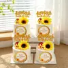 2026 Feliz Día del Maestro Decoración para Pastel Acrílico Topper Girasol Excelente Maestro Inserto