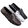 Mocasines de Piel Genuina para Hombre de Lujo Ligero 2026 Nuevo Estilo Zapatos sin Cordones de Moda Británica Casual Mocasines sin Cordones Estampados