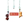 Palo de Rosa Linda Cabra Pequeña Sonámbula Sándalo Zodiacal Colgante para Teléfono Móvil Colgante Creativo Accesorios Colgantes Llavero
