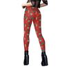Calcetines navideños de cosplay con estampado digital de alce, leggings ajustados para mujer europea y americana.