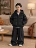 Ropa para niños, chaqueta de plumón para niños, nuevo estilo de invierno 2026, prenda superior de plumón de pato blanco para niños, ropa de invierno cálida para bebé niño
