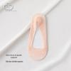 Meias de renda no tornozelo, meias finas invisíveis de verão femininas, meias de silicone antiderrapantes, meias de piso decotadas e decotadas, meias femininas de primavera e outono