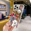 Processamento, Produção e Atacado de Capas de Celular de Verão com Patchwork Fofo Tema Cachorro para iPhone 15/18 Pro Max para Meninas com Alto Apelo Estético
