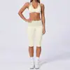 Nuevo conjunto de yoga de dos piezas de estilo europeo y americano, de cintura alta, con lunares, de imitación, alta elasticidad, levantamiento de glúteos, transpirable, conjunto de dos piezas de sujetador deportivo para fitness