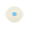 Tapa de Conservación de Silicona Grado Alimenticio Tapa de Olla Sellada para Refrigerador Cubierta Anti-quemaduras Anti-desbordamiento para Vajilla Cubierta de Tazón Resistente al Calor
