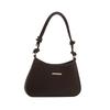 Bolso baguette de hombro o axila casual simple de tejido de moda cool estilo coreano para mujer con patrón tejido de moda estilo tejido retro para ir al trabajo