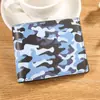 Billetera Corta Nueva para Hombre Transfronteriza, Estilo Horizontal, Estampado de Camuflaje Original, Ranuras para Tarjetas con 80% de Descuento, Billetera Integrada para Dinero y Tarjetas
