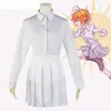 A Ilha do Sonho Prometido Roupas Cos Homens e Mulheres Camisa Branca Emma Manlei Cosplay Fantasia de Anime Roupas Femininas