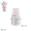 Molde decorativo de silicona de yeso con alas de angelito tridimensionales 3D, molde para velas de aromaterapia, adornos de resina, lote