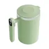 Copo de Mistura com Display de Temperatura Totalmente Automático Isolamento Térmico Medição Inteligente de Temperatura Magnético Elétrico Portátil Copo de Café Copo para Leite de Soja Milkshake