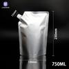 Bolsa com Bico de Alumínio para Embalagem para Levar, Saco para Sopa, Bebida de Água Rica em Hidrogênio, Bolsa com Bico de Alumínio Líquido Auto-Sustentável de Grau Alimentar, Personalizada