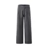 Nueva Colección Otoño/Invierno 2026: Pantalones Casuales de Líneas Verticales Vintage para Hombre, Corte A, Gama Alta, Crujientes, Anti-arrugas, Adecuados para el Trabajo