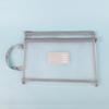 Bolsa de malla transparente de doble capa A4 para clasificar y archivar documentos, tareas y documentos, con cremallera.