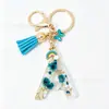 Llavero Mariposa Colgante Amazon 26 Letras Día de la Madre Venta Caliente Stanley Colgante Decorativo para Mochila Flor