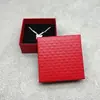Caixa de Joias com Padrão de Diamante Caixa para Anel Brinco Embalagem Caixa para Colar Pingente Brincos Pulseira Embalagem Pode Ser Personalizada com Logo